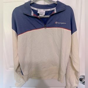 Champion three quarter zip